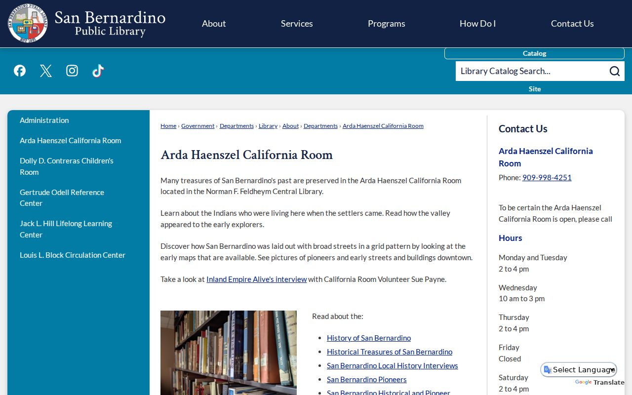Chino Hills people directories Arda Haenszel California Room holdings