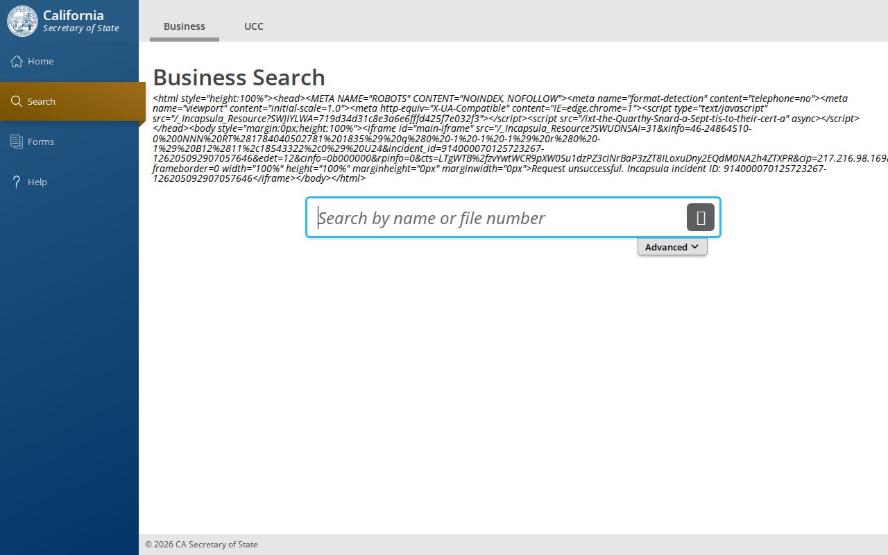 Chino Hills people directories California Secretary of State bizfile search