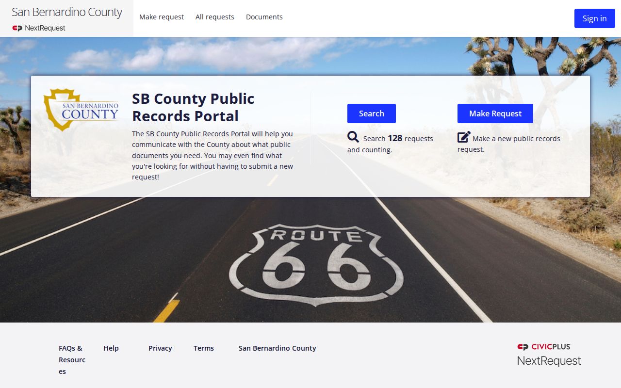 Chino Hills public records county NextRequest portal